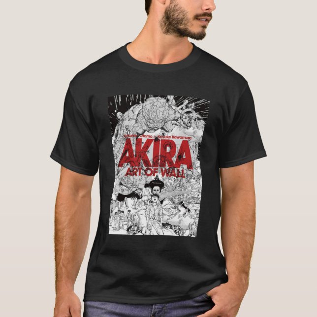 akira tetsuo art of wall T-Shirt (Front)