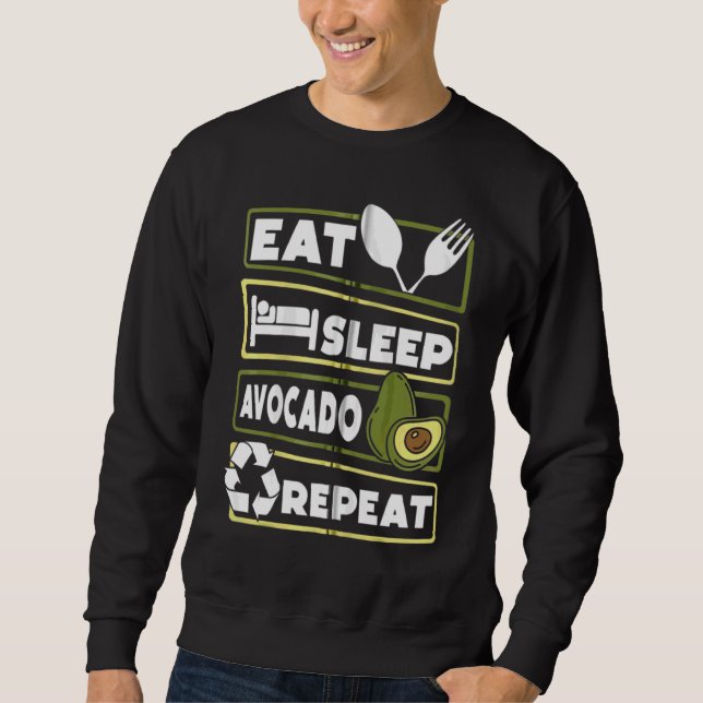 Akiras Fudoavocado Tree Mexico Fruit Oil Pear Plan Sweatshirt (Front)