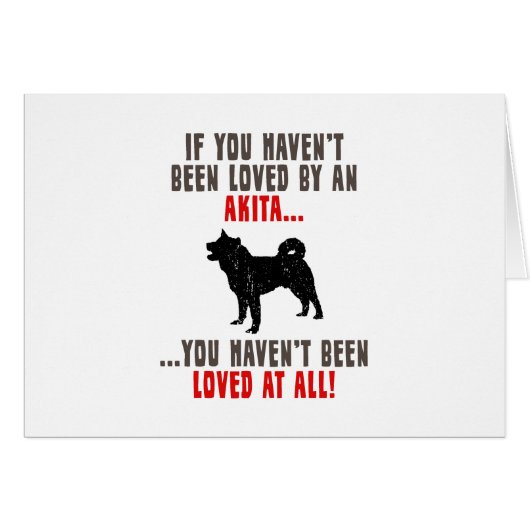 Akita (Front Horizontal)