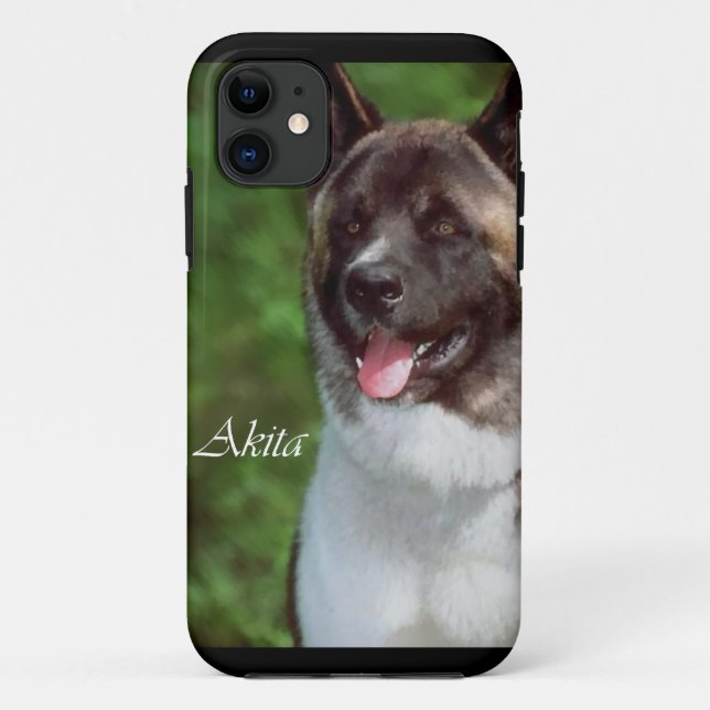 Akita Art Case-Mate iPhone Case (Back)