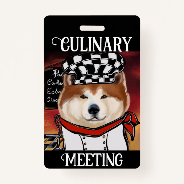 AKITA       BADGE (Front)