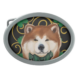 AKITA BELT BUCKLE