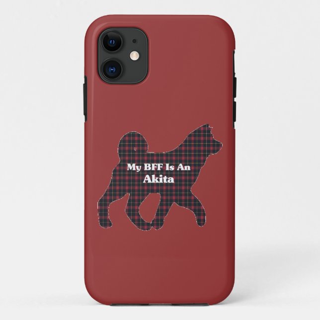 AKITA BFF Case-Mate iPhone CASE (Back)