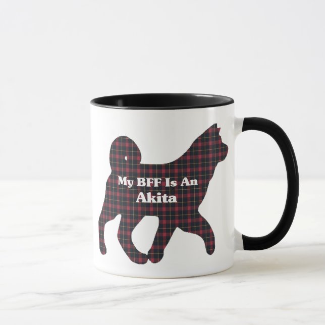 Akita BFF Mug (Right)