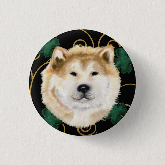 AKITA BUTTON (Front)