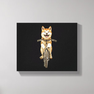 Akita canvas print