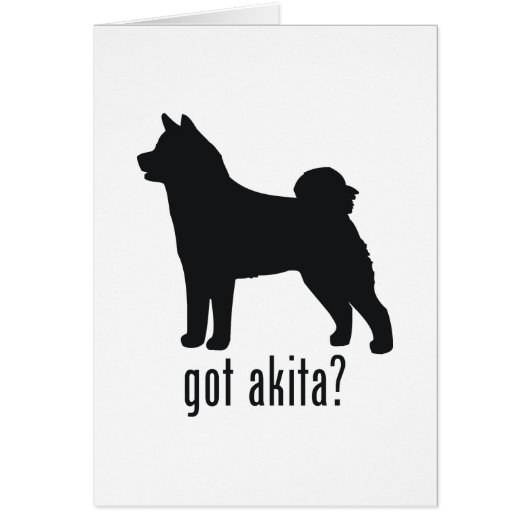 Akita Cards (Front)
