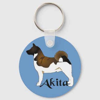 Akita, Detailed Keychain