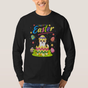 Akita Dog  Funny Easter Egg Akita Happy Easter T-Shirt