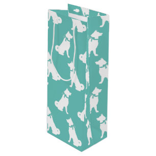 Akita Dog Puppy Wine Gift Bag