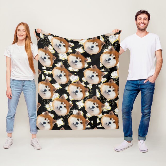AKITA         FLEECE BLANKET (In Situ)