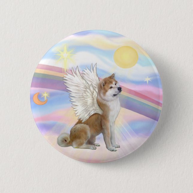 Akita Inu Button (Front)