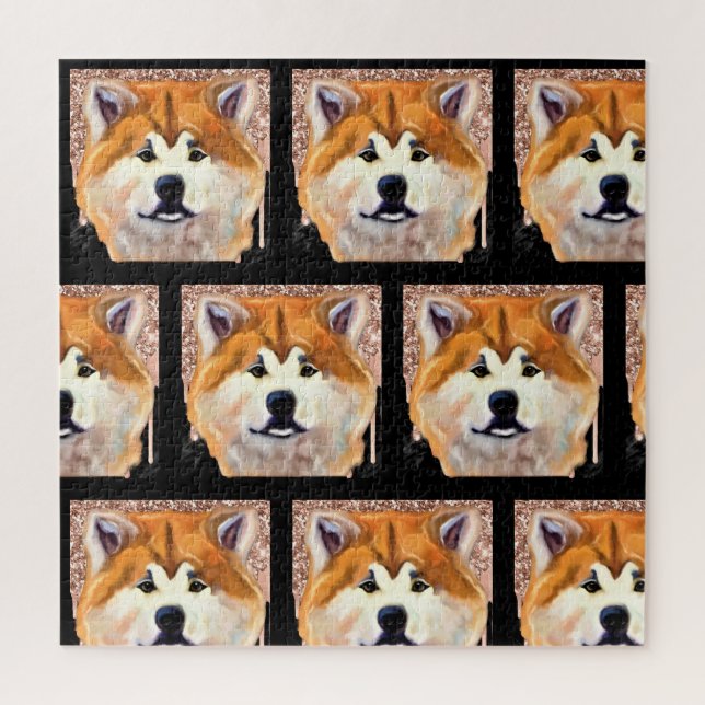 AKITA    JIGSAW PUZZLE (Vertical)