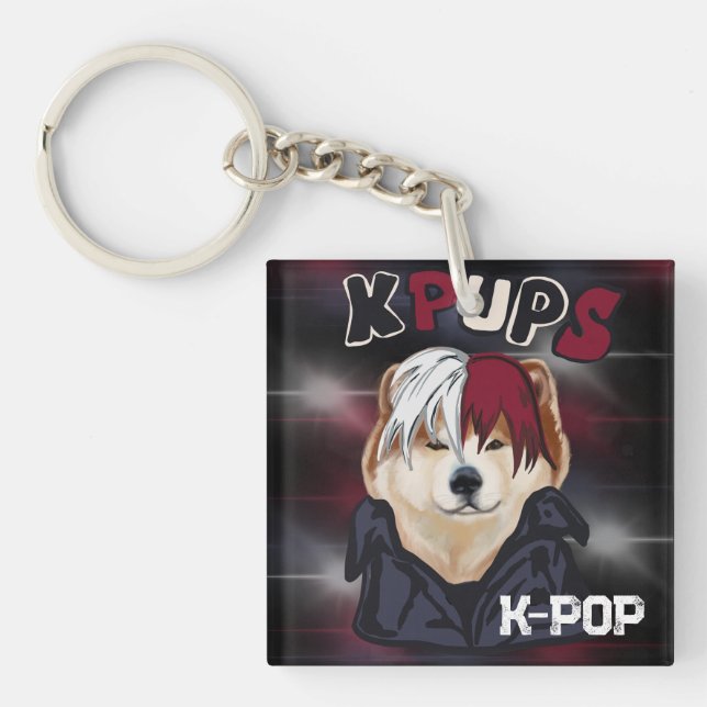AKITA KEYCHAIN (Front)
