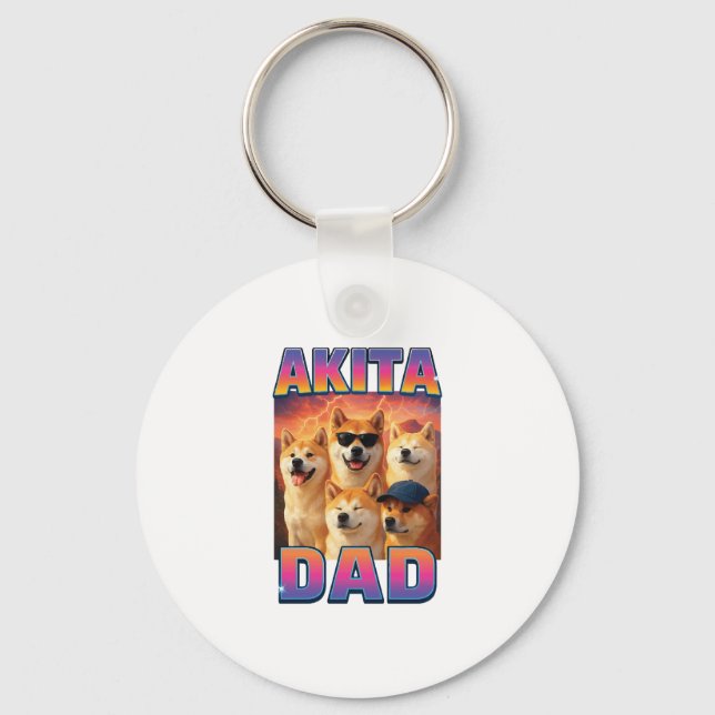 Akita Keychain (Front)