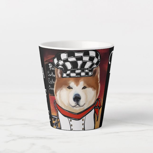 AKITA LATTE MUG (Front)