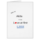 Akita Lick Design (Front)