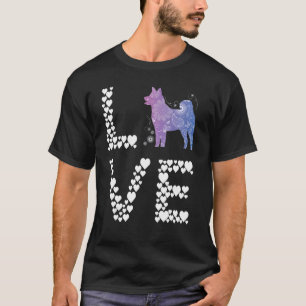 Akita Love Heart Shiba Inu Akita Dog Akita Inu Pu T-Shirt
