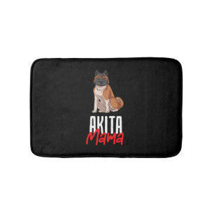 Akita Mama Bath Mat