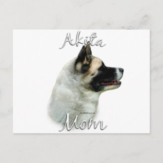 Akita Mom 2 Postcard