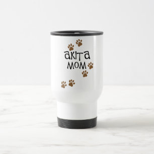 Akita Mom Travel Mug