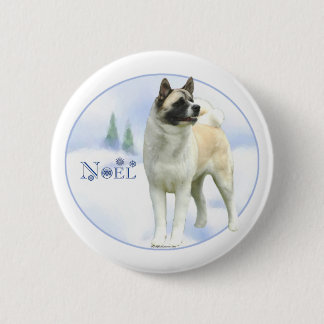 Akita Noel - Button