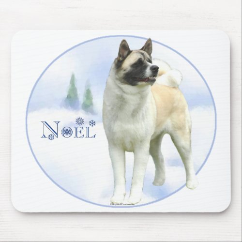 Akita Noel Mousepad