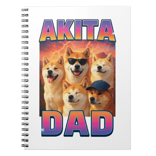 Akita Notebook (Front)