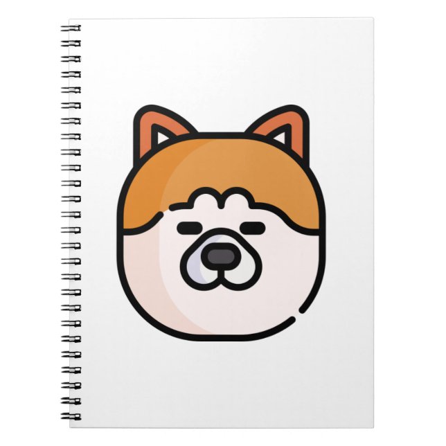Akita Notebook (Front)