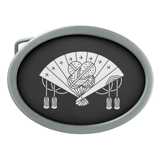 Akita Ogi Belt Buckle (Front)