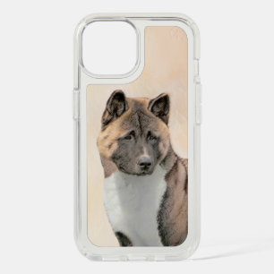 Akita Painting - Cute Original Dog Art iPhone 15 Case