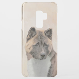 Akita Painting - Cute Original Dog Art Uncommon Samsung Galaxy S9 Plus Case