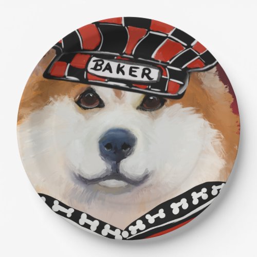 AKITA     PAPER PLATES