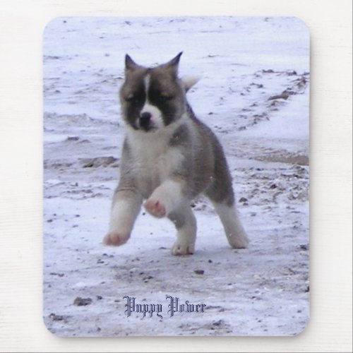 Akita Pup Mouse Pad