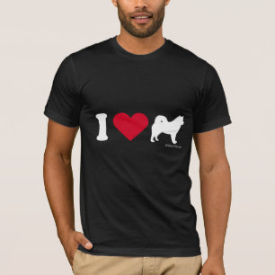 AKITA T-SHIRT - I LOVE AKITAS