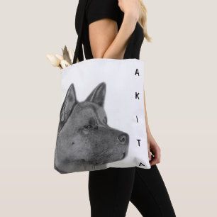 Akita Tote Bag