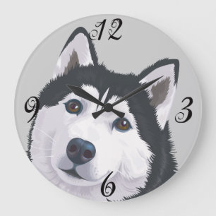 Akita Wall Clock