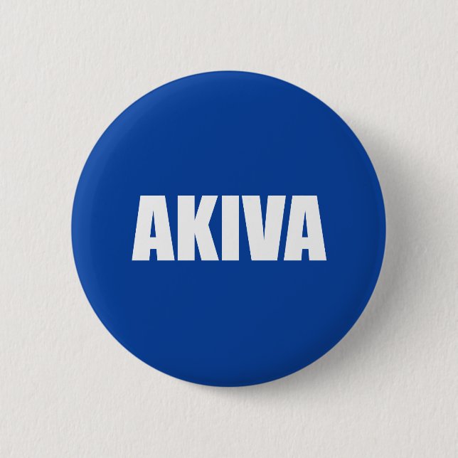 Akiva Button (Front)