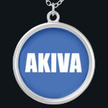 Akiva Silver Plated Necklace<br><div class="desc">© Lonely Island Technologies.</div>