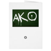 AKO CARDS (Back)