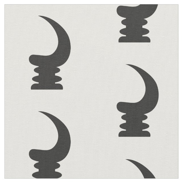 AKOBEN | War Horn | Symbol Of Vigilance Fabric (Close Up)