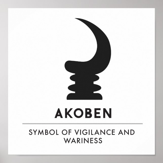 AKOBEN | War Horn | Symbol Of Vigilance Poster (Front)
