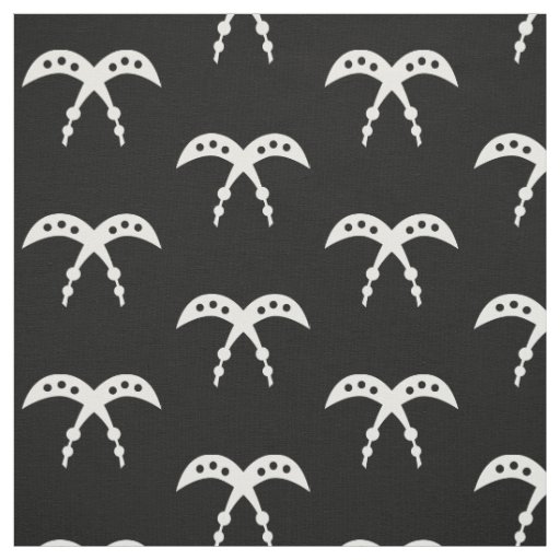 AKOFENA | Adinkra Symbol of Courage and Valor Fabric