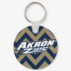 Akron Chevron Pattern Keychain