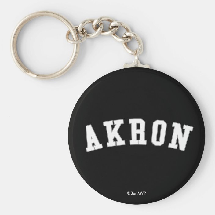Akron Keychain