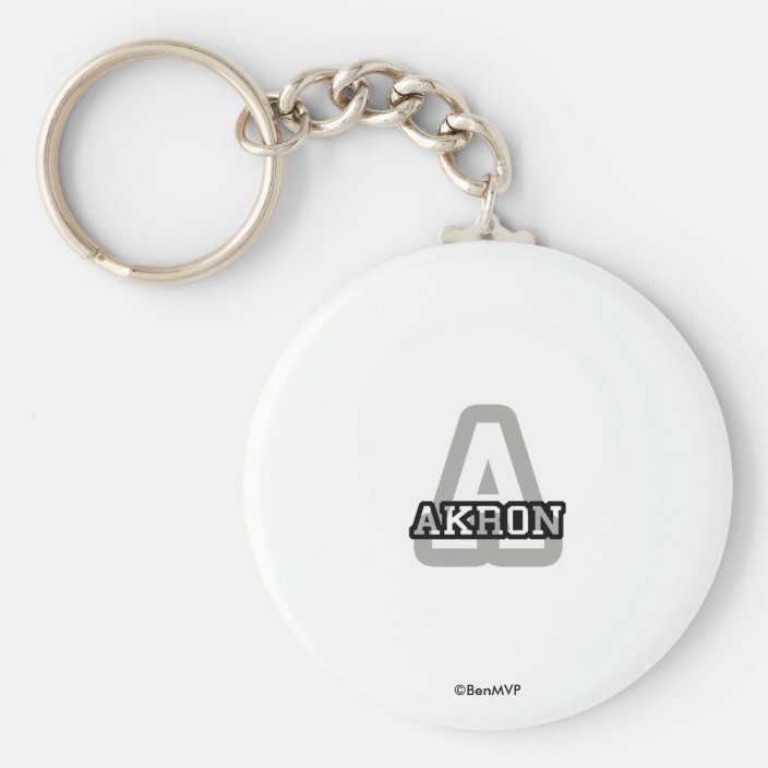 Akron Keychain