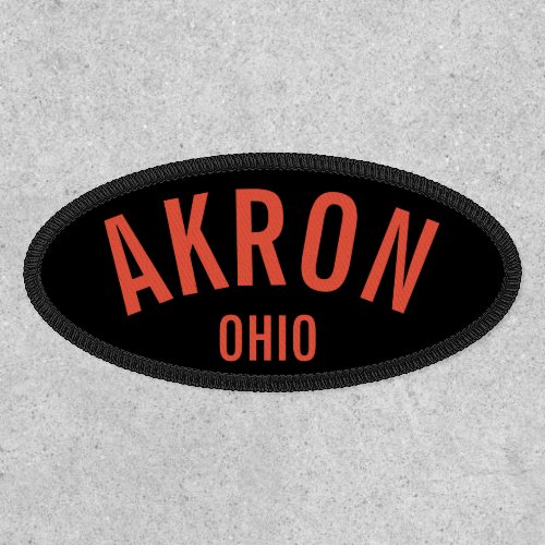 Akron Ohio Magnet Patch