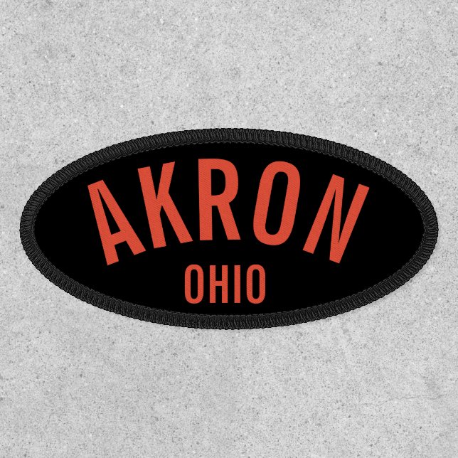Akron, Ohio Magnet Patch (Front)