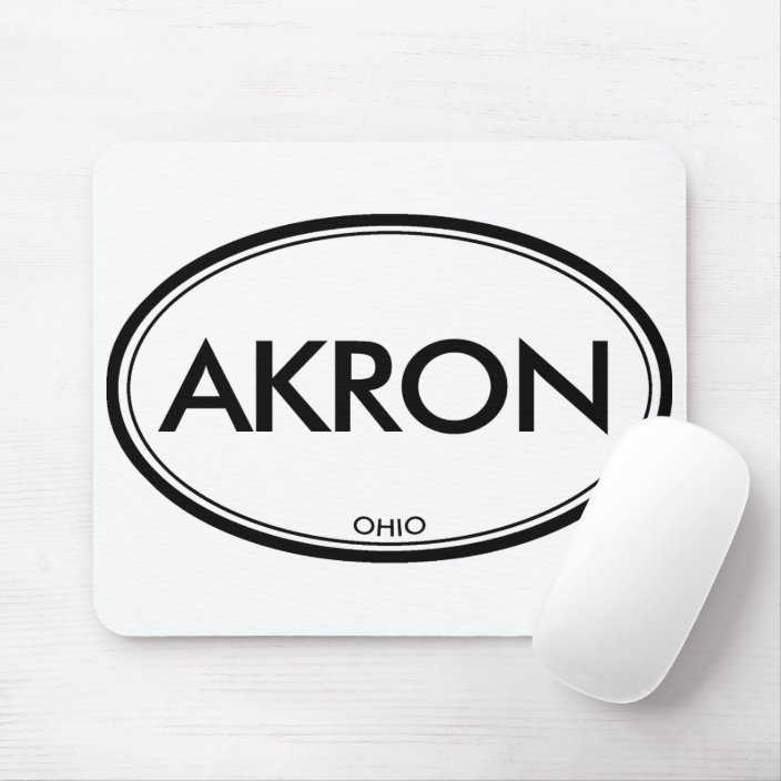 Akron, Ohio Mouse Pad