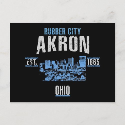 Akron Postcard